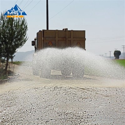 Putekļu kontroles aerosols grants ceļiem